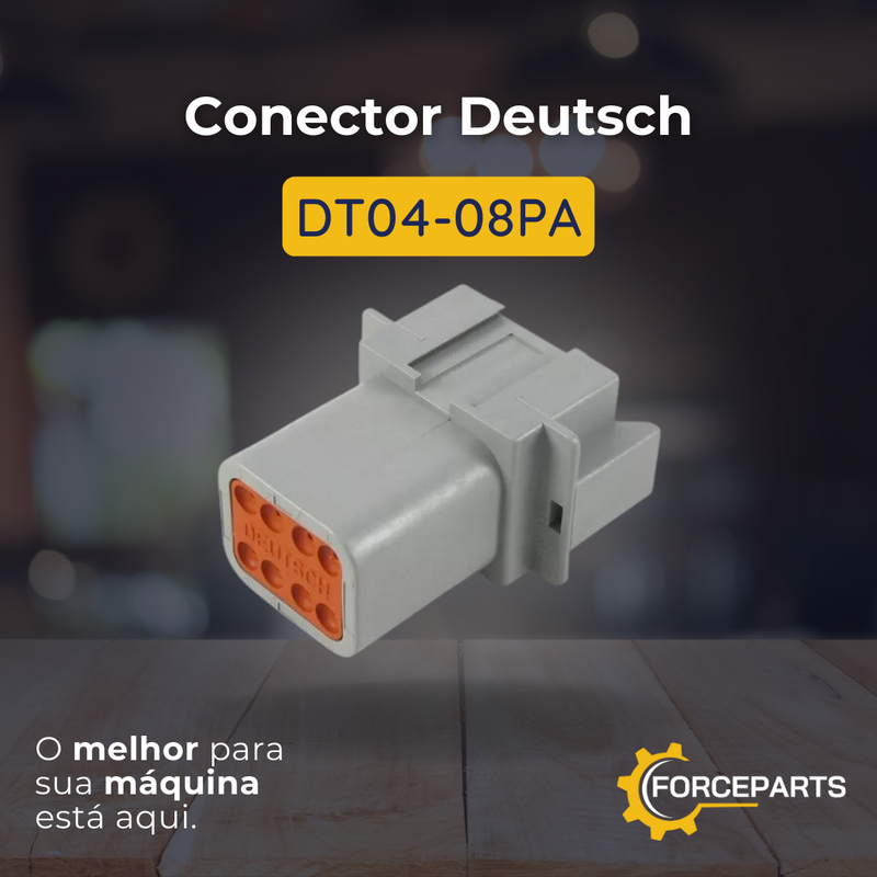 Conector Deutsch DT04-08PA