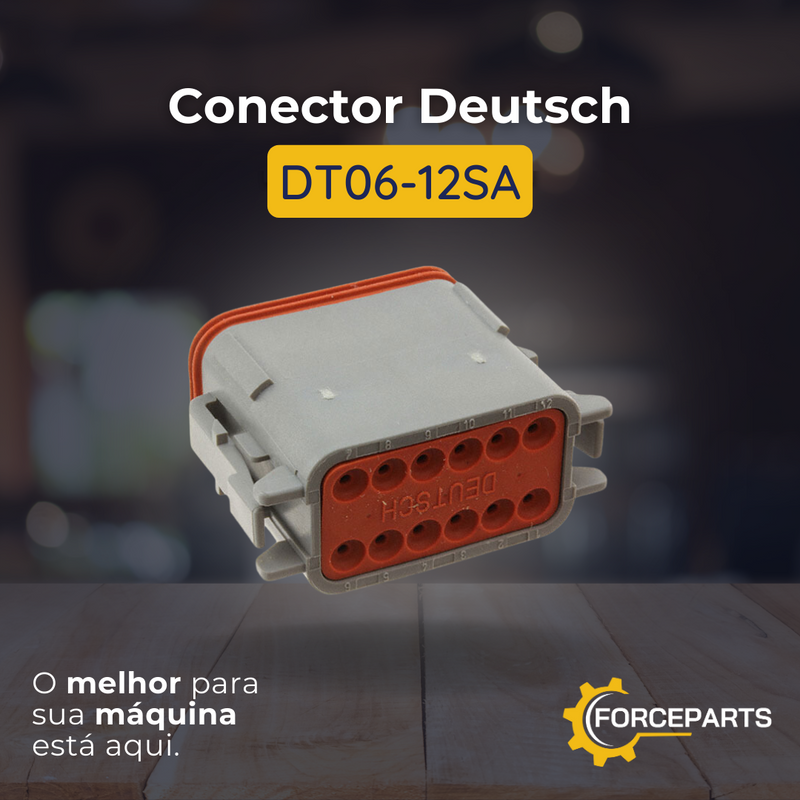 Conector Deutsch DT06-12SA