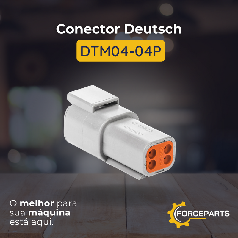 Conector Deutsch DTM04-04P