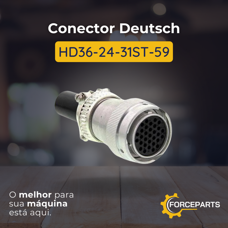 Conector Deutsch HD36-24-31ST-59
