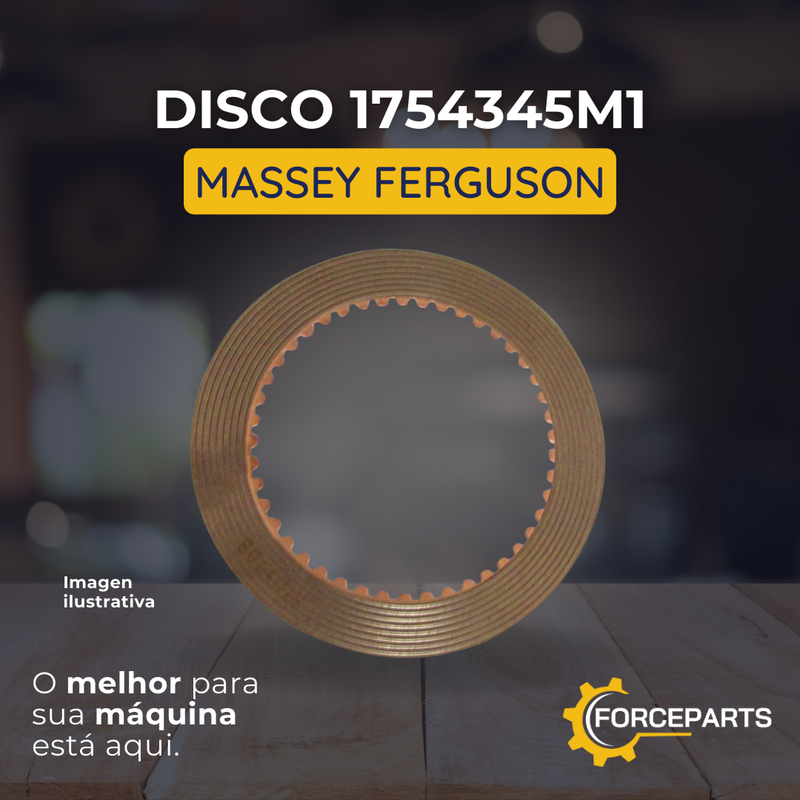 DISCO 1754345M1 MASSEY FERGUSON
