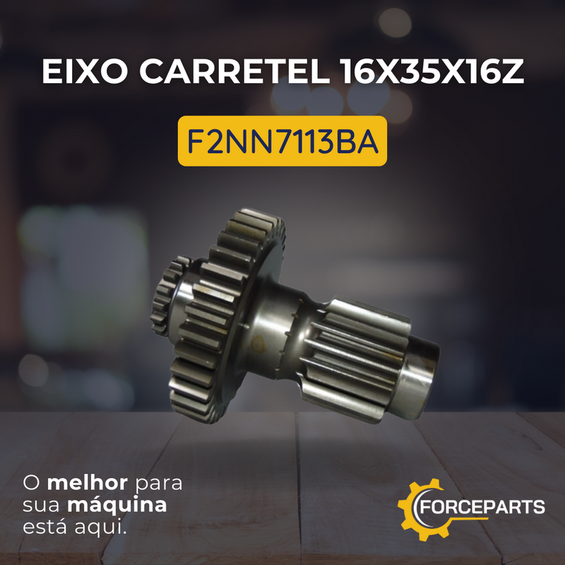 Eixo carretel 16x35x16z F2NN7113BA