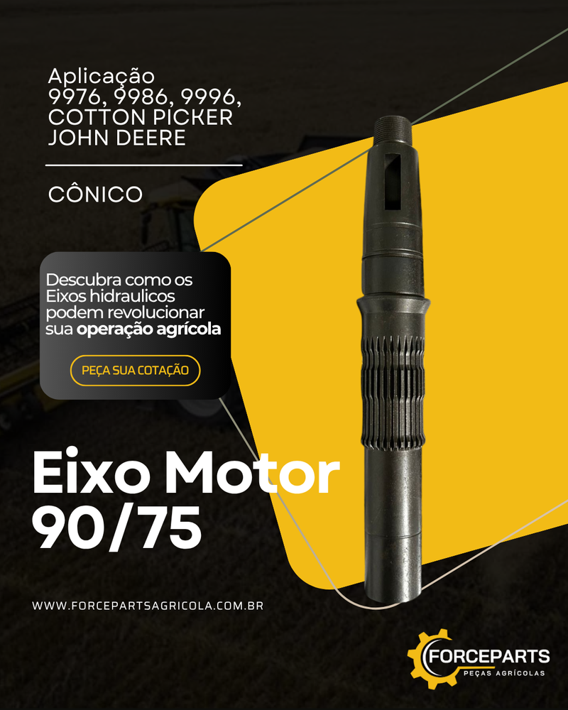EIXO MOTOR SAUER CÔNICO 90/75 N278528 / 11012425