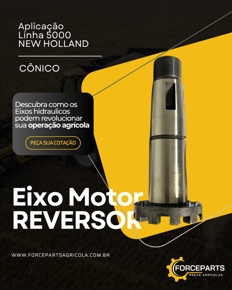 EIXO MOTOR REVERSOR 87599037