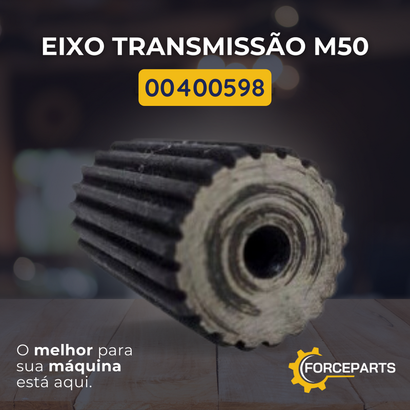 Eixo transmissão M50 00400598