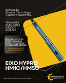 70066883 3430-0852 34300852 N307011 8418726 EIXO MOTOR HYPRO HM1C / HM5C