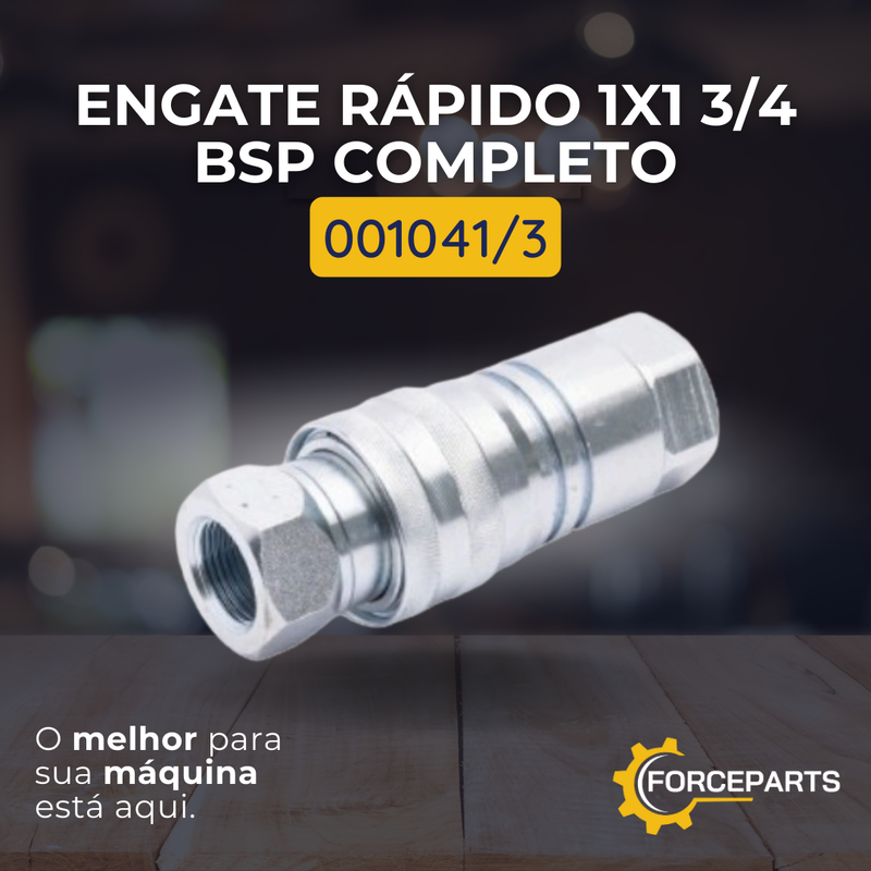 Engate rápido 1×1 3/4 BSP Completo 001041/3