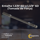 Entalhe 1.3/8" 6D x 1.3/8" 6D (Tomada de Força)  07113792