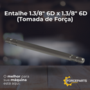 Entalhe 1.3/8" 6D x 1.3/8" 6D (Tomada de Força)  PRL00574