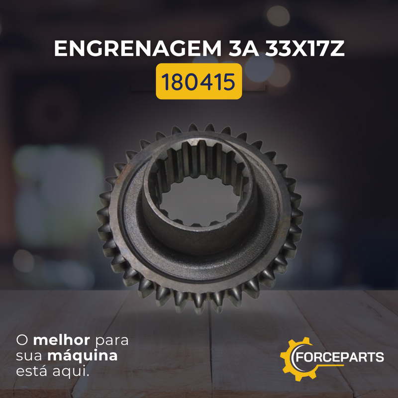 Engrenagem 3A 33x17z 180415