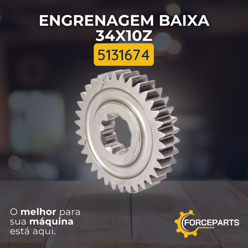 Engrenagem baixa 34x10z 5131674