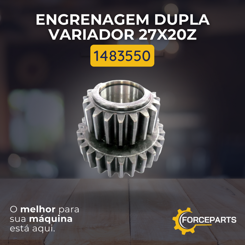 Engrenagem dupla variador 27x20Z 1483550
