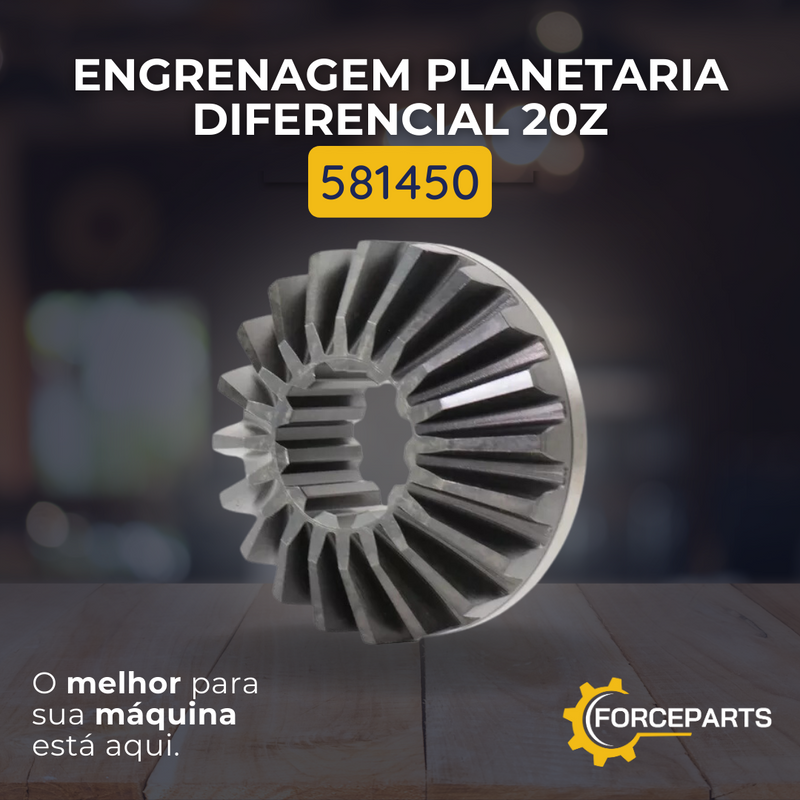 Engrenagem planetaria diferencial 20z 581450