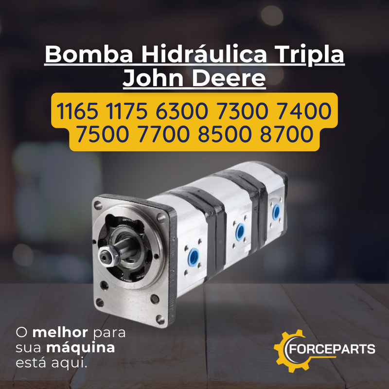 Bomba hidraulica tripla John Derre