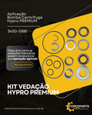3430-0881 KIT REPARO HYPRO COMPLETO COM ROLAMENTO MODELO PREMIUM
