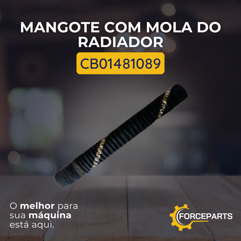 Mangote com mola do radiador CB01481089