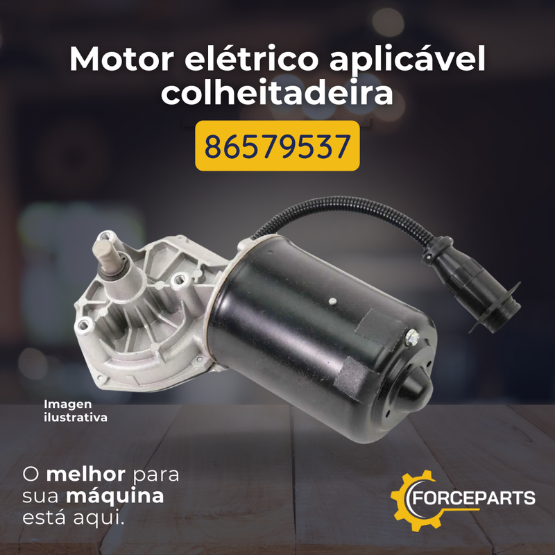 86579537 Motor elétrico aplicável colheitadeira