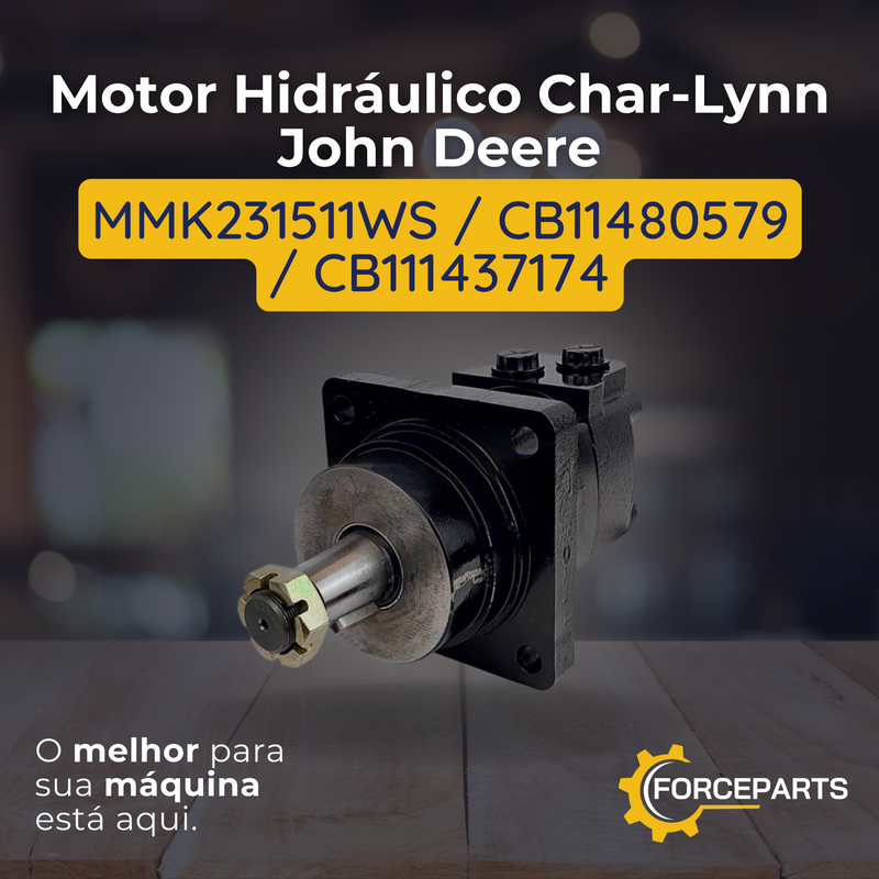 Motor Hidráulico Char-Lynn John Deere MMK231511WS  CB11480579  CB111437174