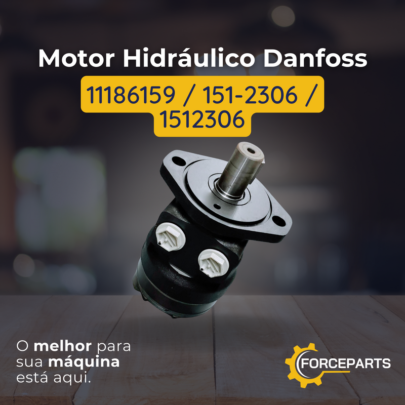 Motor Hidráulico Danfoss 11186159  151-2306  1512306