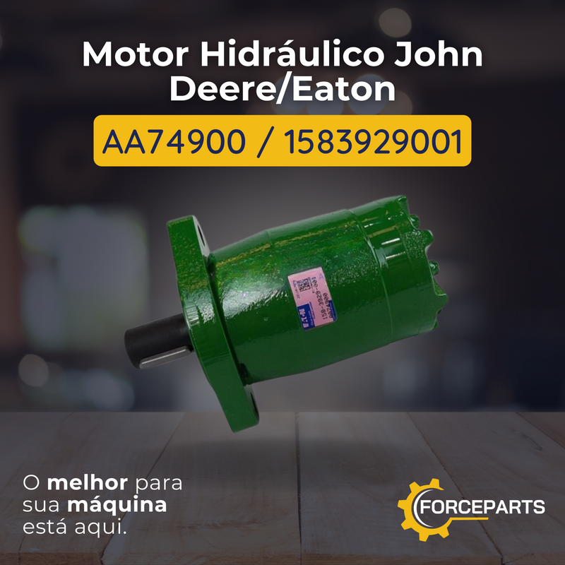 Motor Hidráulico John Deere Eaton AA74900  1583929001