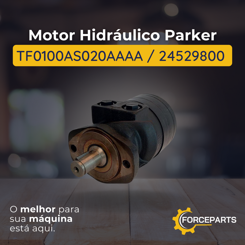 Motor Hidráulico Parker TF0100AS020AAAA  24529800