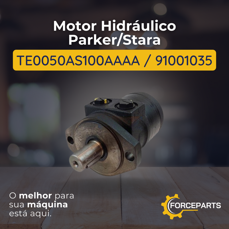 Motor Hidráulico Parker Stara TE0050AS100AAAA  91001035