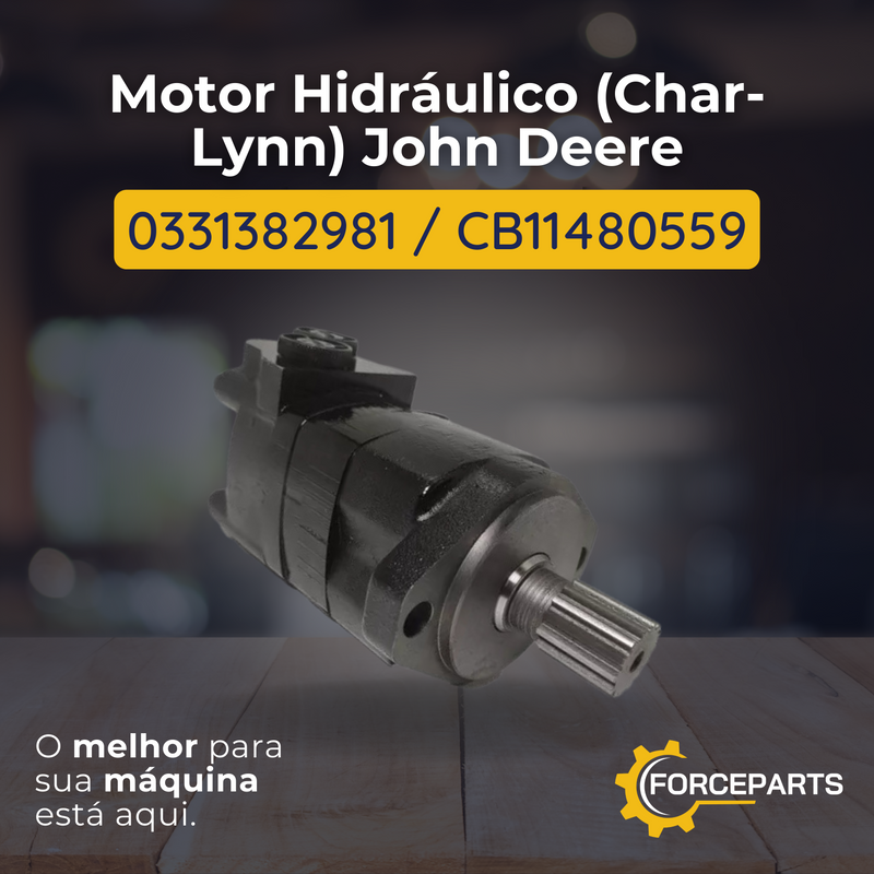 Motor Hidráulico (Char-Lynn) John Deere 0331382981  CB11480559
