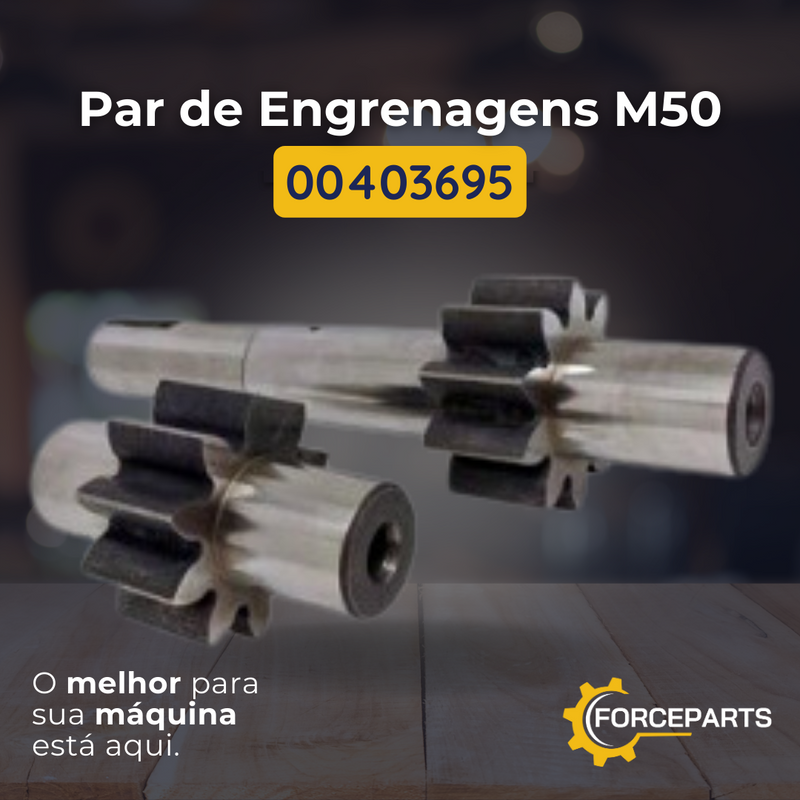 Par de engrenagens M50