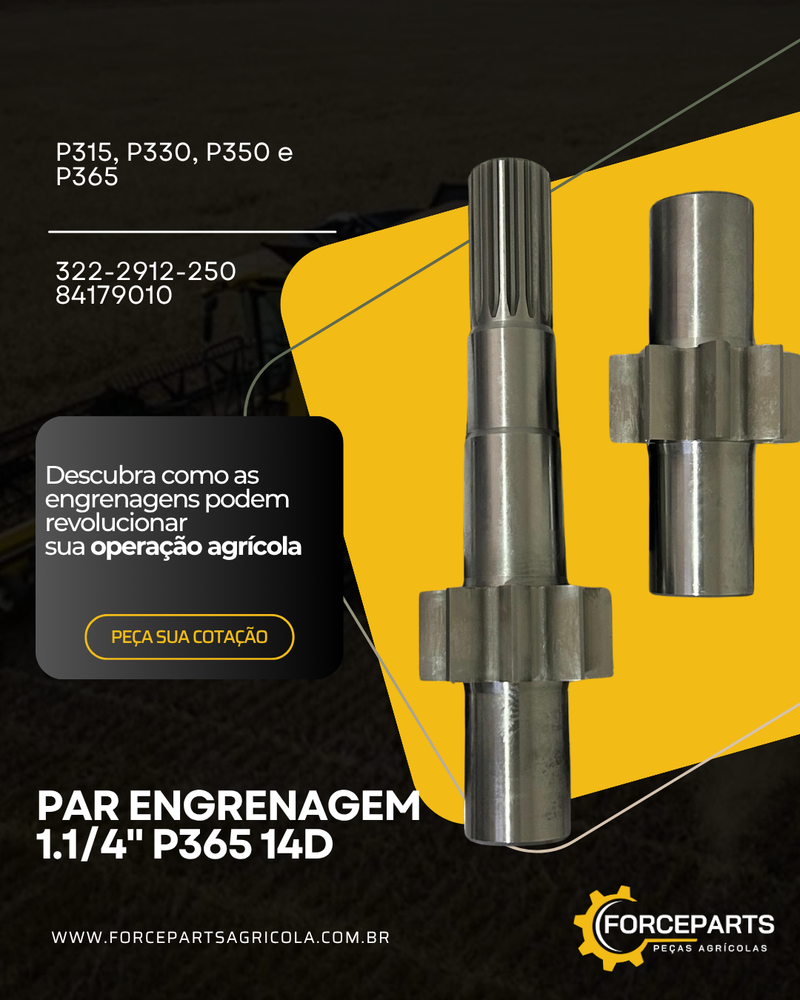 PAR ENGRENAGEM 1.1/4 P365 14D 84179010 / 322-2912-250