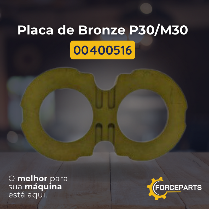 Placa e bronze P30 / M30 00400516