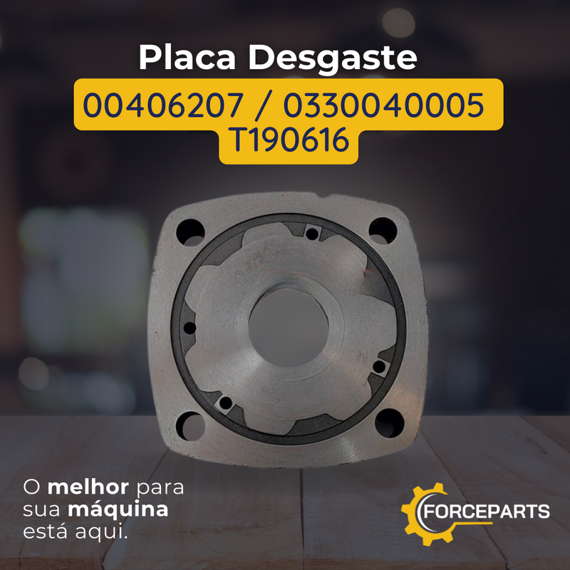 Placa desgaste motor 2000 00406207 0330040005 T190616