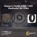 Reparo motor M50 / M51 radiador de oleo