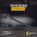 Semi eixo esquerdo 605mm 87405211