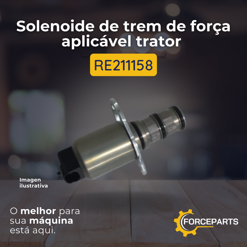RE211158 SOLENOIDE DE TREM DE FORÇA APLICAVEL TRATOR