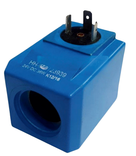 00410160 Bobina Solenoide 30W 24V Colhedora Case A7000 A7700