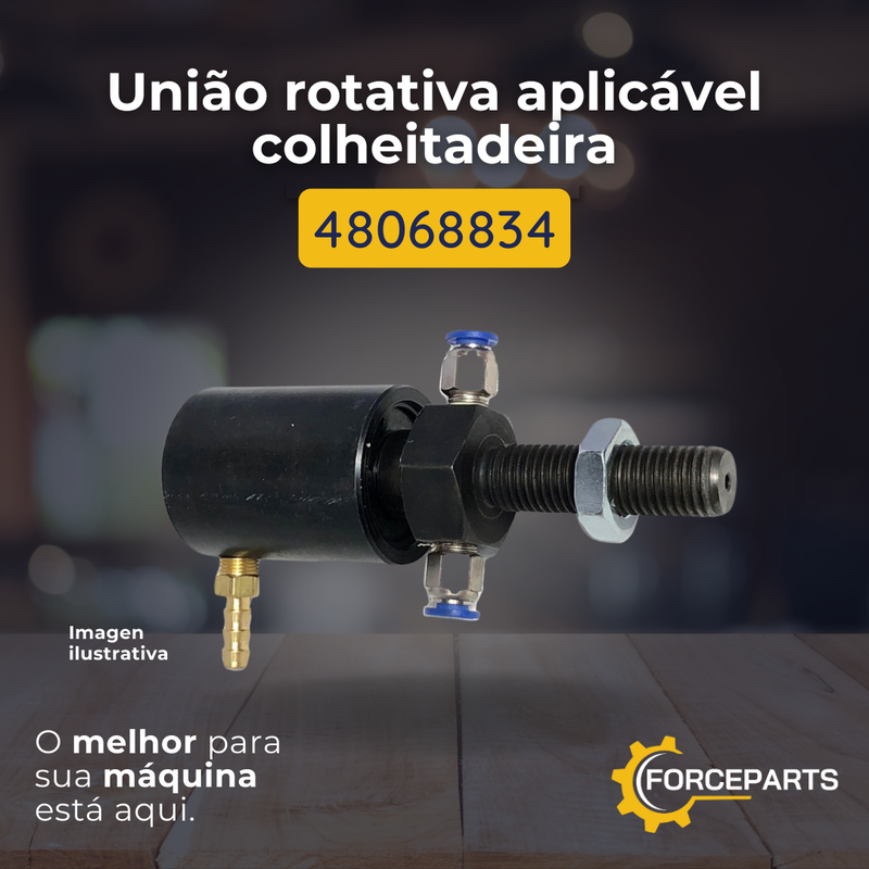 48068834 UNIÃO ROTATIVA APLICAVEL COLHEITADEIRA