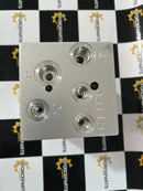 HFB120904 / 167033 BLOCO MANIFOLD HIDRAULICO PULVERIZADOR UNIPORT 3030 JACTO