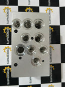 HFB120904 / 167033 BLOCO MANIFOLD HIDRAULICO PULVERIZADOR UNIPORT 3030 JACTO