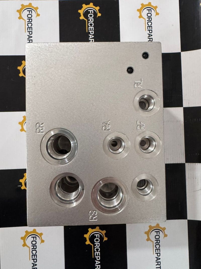 AXE81383 BLOCO MANIFOLD HIDRAULICO