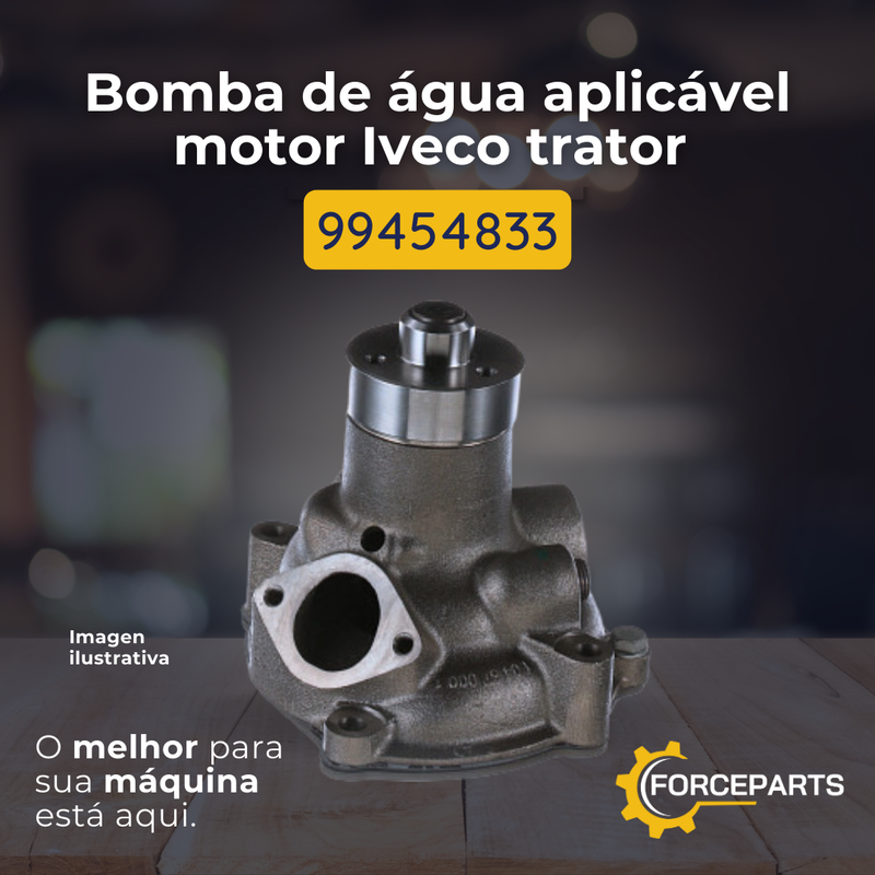 99454833 Bomba de água aplicável motor Iveco trator