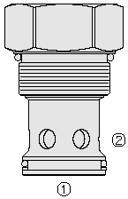 CV42-M20 VALVULA DE RETENÇÃO