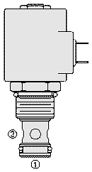 SV12-22, SV12-P22A VALVULA SOLENOIDE